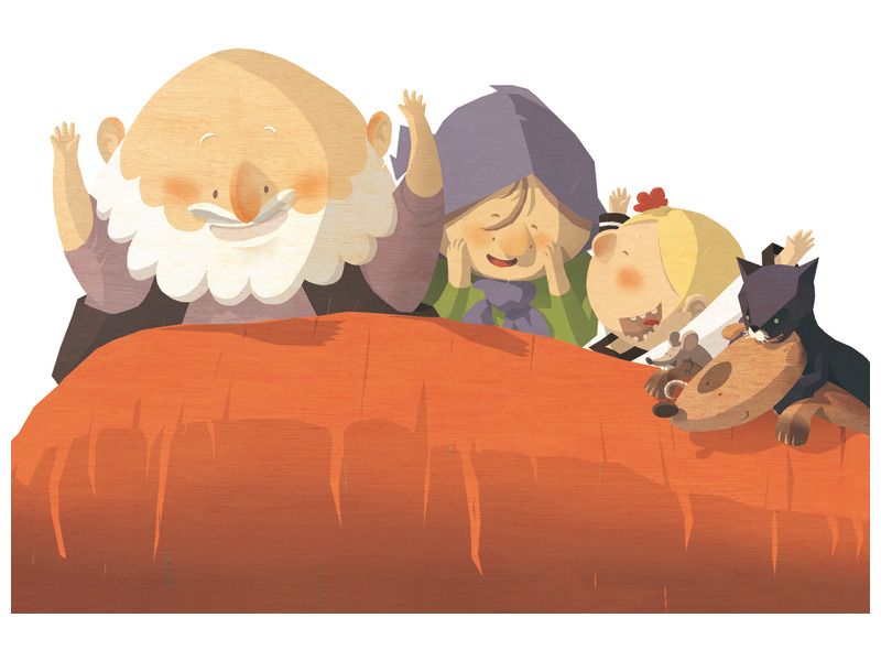 contes kamishibai la carotte geante