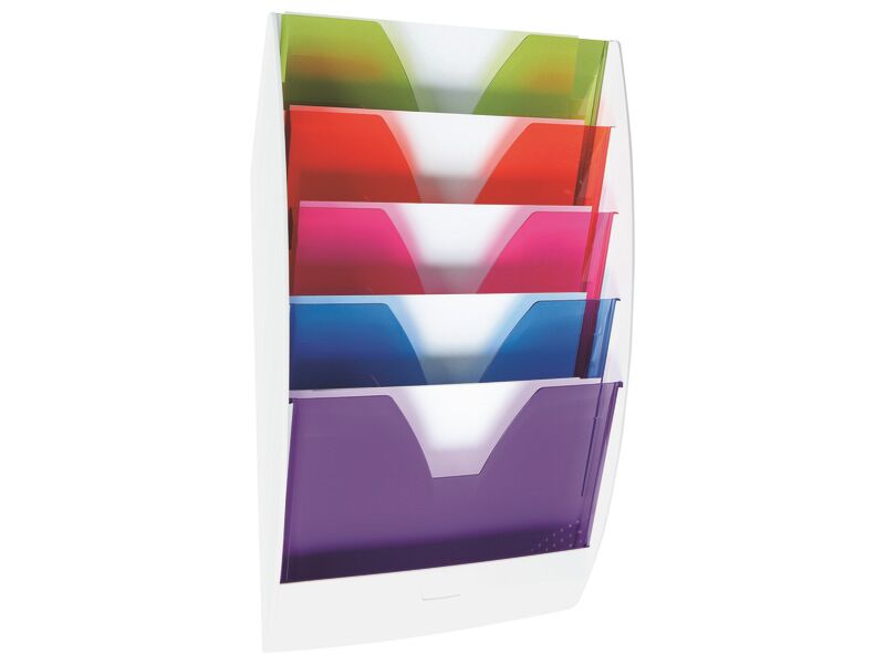 Trieur Classement 12 Séparations Réglables – Gris Écoresponsable Pour Armoire 120 Cm