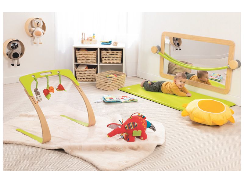 Portique D Eveil Evolutif Avec 3 Hochets