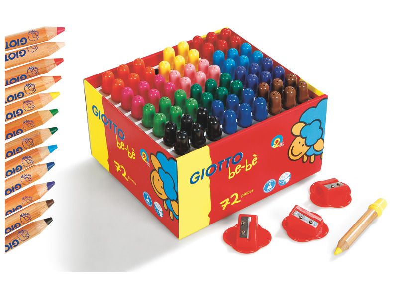 Crayons De Couleur Giotto Be Be