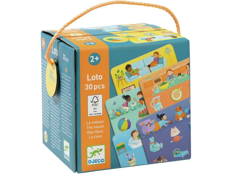 Jeu pour enfant Loto de la maison