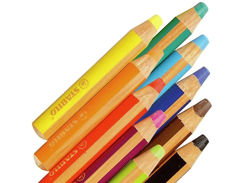 XingyLi Lot de 30 étuis à crayons de couleur, 180 mini crayons en bois, multicolore pour dessin croquis, coloration, petit cadeau d'anniversaire