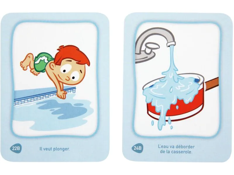 Jeu De Cartes D'empilage Spatial - Fenteer - Éducatif - Développe Raisonnement Et Perception - 2 Joueurs + - Dès 5 Ans - Noir Et Violet