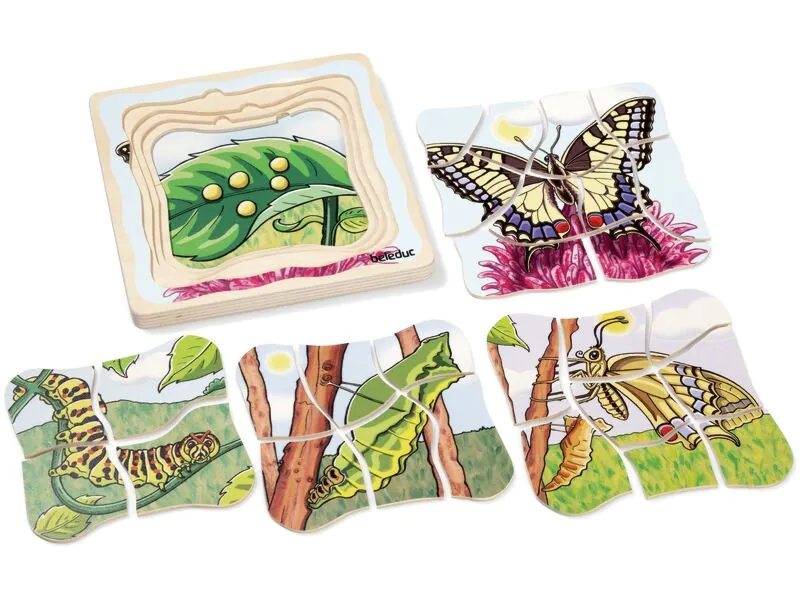 Puzzle en Bois Animaux Fantastiques 200 pièces (Chiot) Enfants Adultes
