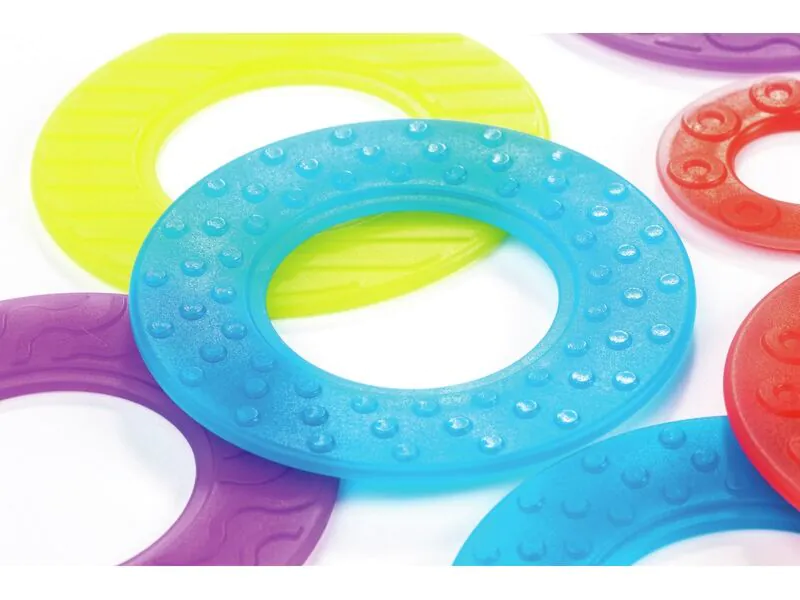Eddy Toys – Jeu De Marelle 10 Anneaux – 20 Pièces En Plastique – Jeu D’extérieur Actif Pour Enfants – Favorise Coordination Et équilibre