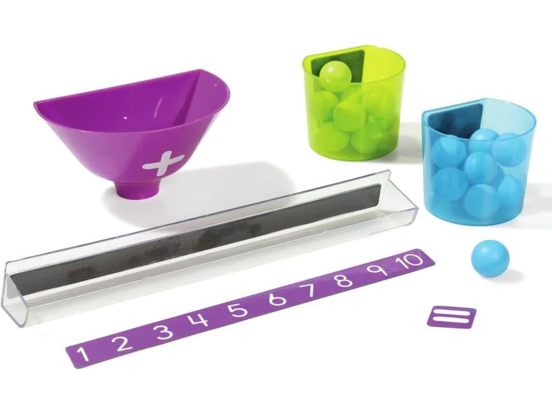 Machine à Additions Aimantée Learning Resources – Démonstration D’Addition Simple – Dès 4 Ans – Plastique Résistant