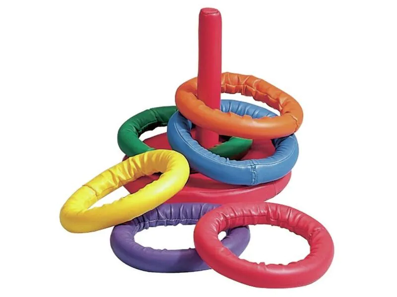 SRV Hub Lot De 2 Jeux De Lancer D'Anneaux Aquatiques 14 Cm – Licorne Arc-en-Ciel – Jouet Retro Voyage Anti-Stress – Sans Piles