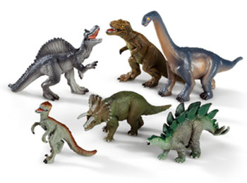 Mini figurines dinosaures