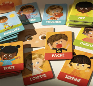 JEU FLASHCARDS ÉMOTIONS ET ACTIONS