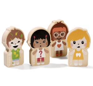 FIGURINES EN BOIS EMOTEAM