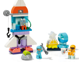 NAVETTE SPATIALE 3-EN-1 LEGO® DUPLO®