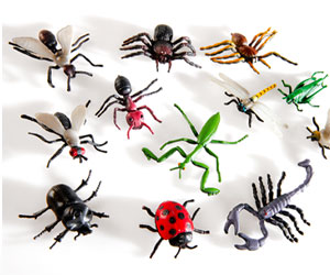 minis figurines Insectes