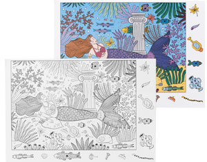 COLORIAGES CHERCHE ET TROUVE La mer