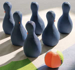 BOWLING en tissu