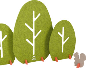 PANNEAUX DE SÉPARATION La forêt
