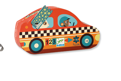 PUZZLE 16 PIÈCES Le bolide