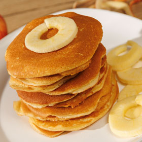 Pancakes légers aux pommes 